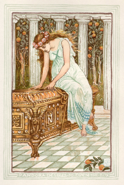 ccadrarebooks: All heck breaks loose as Pandora (the mythological person, not the music site) opens 