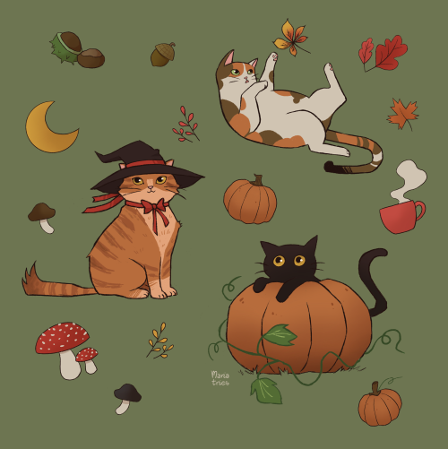 Autumn Kitties To Greet The -ber Months
