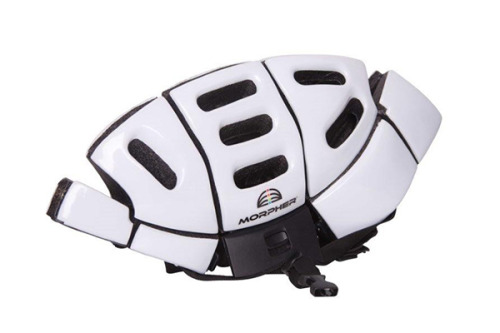 ippinka:Conveniently portable, the Morpherhelmet Folding Helmet is perfect for cyclists to stay sa