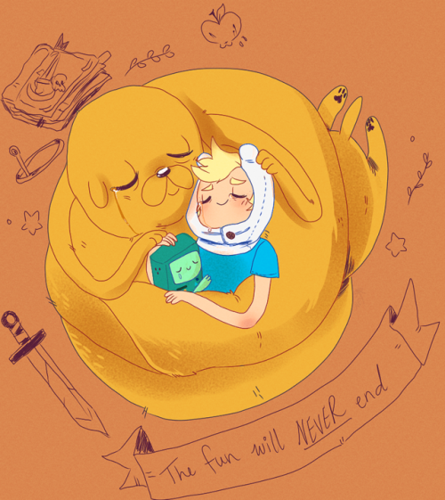 neyzilla:the love will never end, it’s Adventure Time.