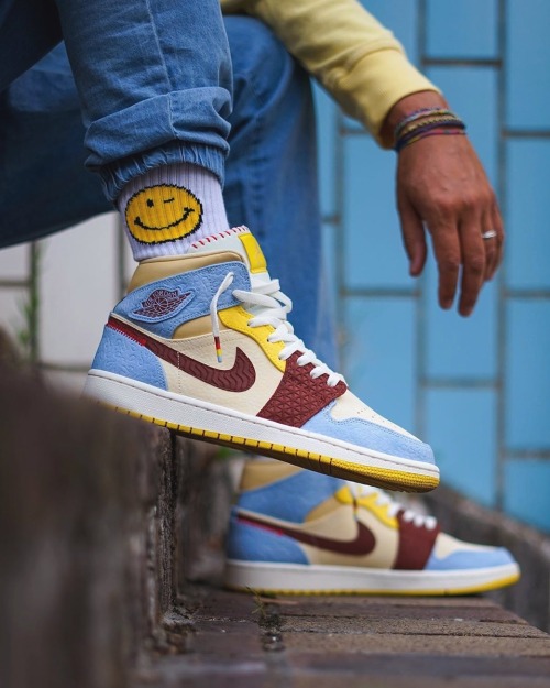 Nike Air Jordan 1 Fearless Maison Chateau Rouge by theoze