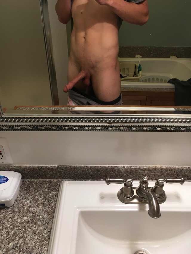 straightbaitedguys:  A cute ass 21 year old with a kick add body.