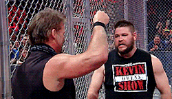specialagent-dalecooper: kevin steen/owens and kisses