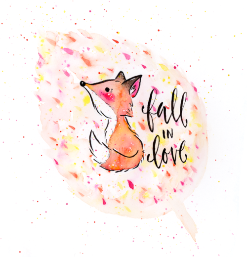 Fall in love! :)P.S. You can learn to draw & paint this cutie here!
