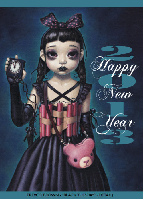 akatako:Happy New Year from Trevor Brown!