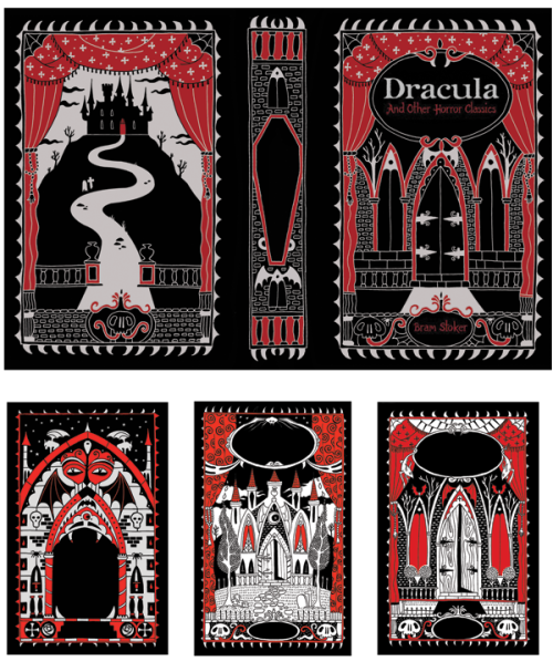 gnossienne: Emily Golden’s illustrations for Dracula &amp; Other Horror Classics (x)