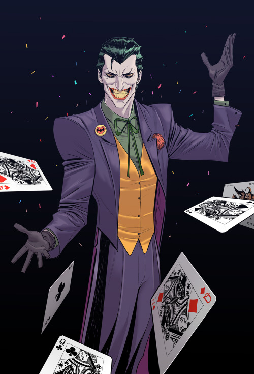 longlivethebat-universe:The Joker by Dan Mora 