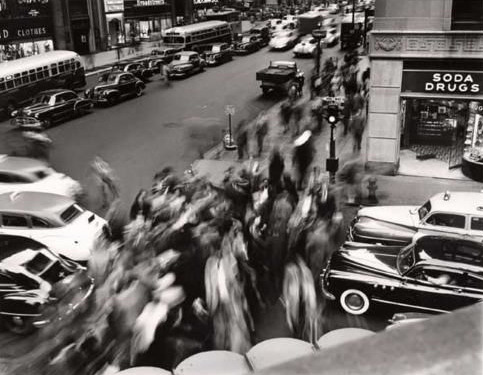 joeinct:  42nd St. near Park Ave, Photo by Alfred Gescheidt, 1953