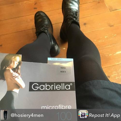 @hosiery4men looking great in 100 Denier microfibre tights. Gabriella 40-60-80-100 Denier tights ava