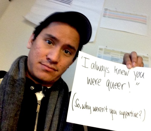 eshusplayground: shan-is-a-fan: youcantroamwithoutcaesar: heavenrants: 19 LGBT microagressions you h