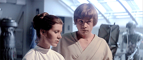theprincessleia:”They needed no words in this moment. Luke knew that Leia’s mind and heart were with