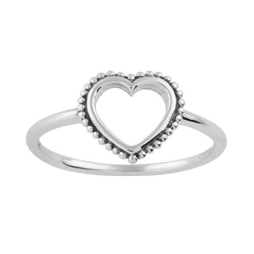 New! Sterling Silver Mehndi Heart Ring ~ Available now at www.emptycasket.co.uk✨ #emptycasket #sterl