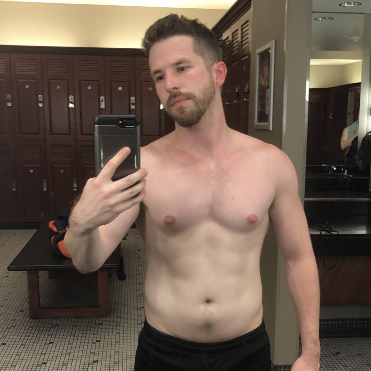 ryguy1788:  Just some shameless gym progress selfies! So proud of my progress and