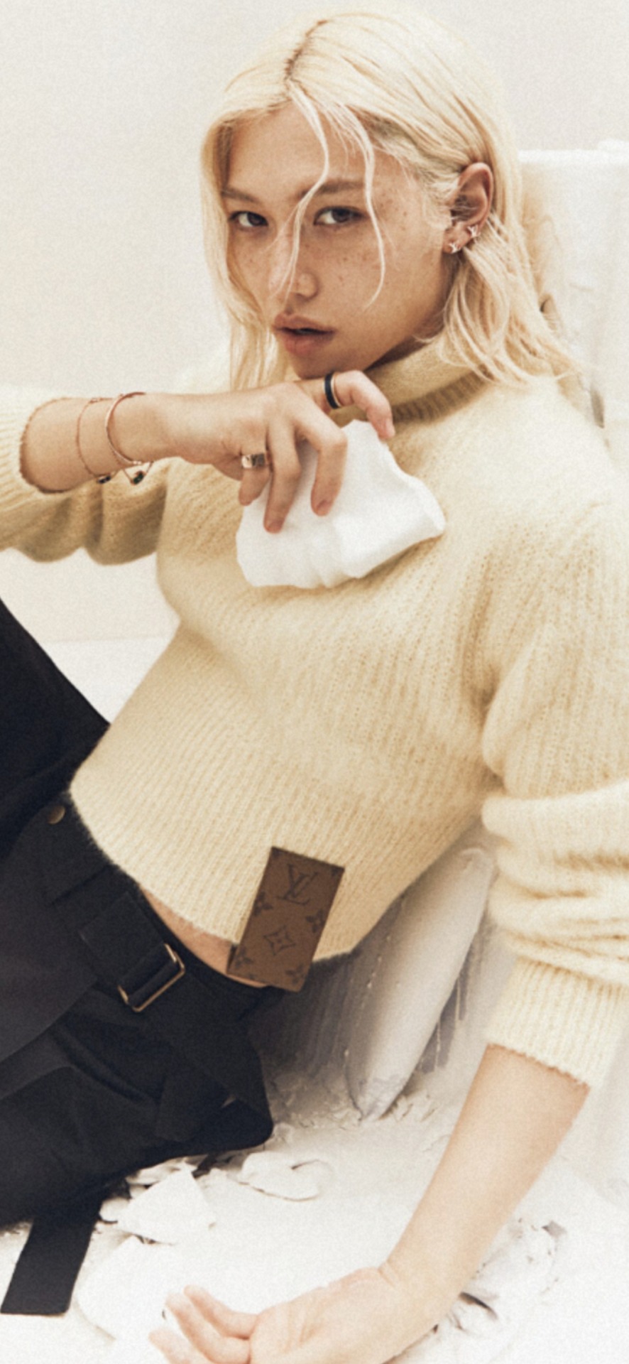 Lee Felix With Louis Vuitton For W Korea Wallpapers.