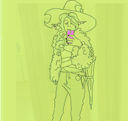eggwraith:  youngamphibian:  eggwraith:   fresh taakos youngamphibian’s cosplay photos that i doodled over to turn them into taako wearing sweatpants because honestly? what a look. i tried to submit these to you but it wouldnt let me do both at once