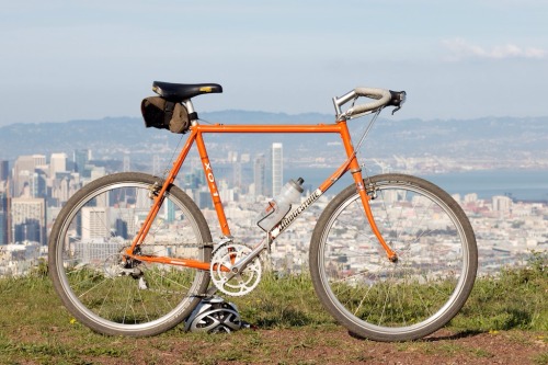 velodrone: Brian’s Pumpkin Orange Bridgestone XO-1