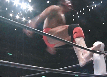 uncle-jingo:ecwarena:Ric Flair vs. Keiji Mutoh (G1 Climax 1995)You slice the forehead with a razor a