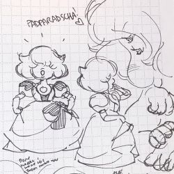 awkwardblacknerd:A concept drawing of Padparadscha