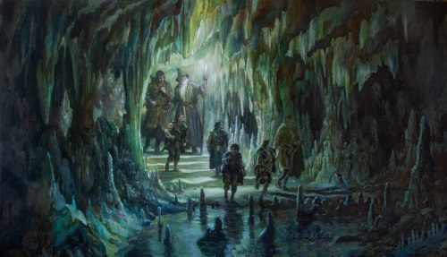 yourlaranikaisakova: The Fellowship of the RIng in Moria by Donato Giancola IM SCREAMIGN