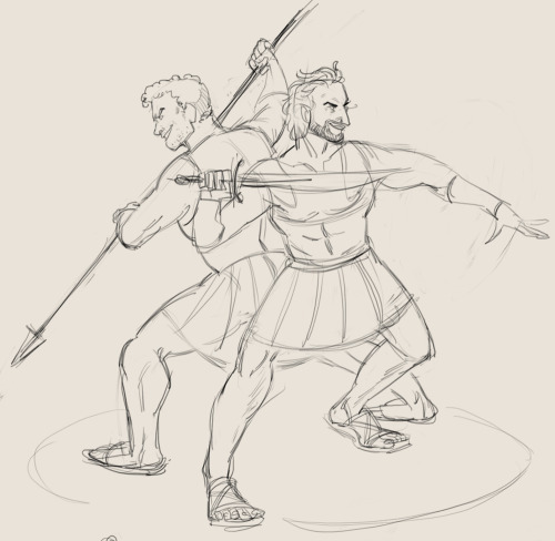 kashuan:iliad doodles