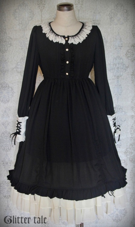 [ Victorian Dolly Dream OP]Colors: Available in many colors (black/ bordeaux/ navy/ purple/ gray, et