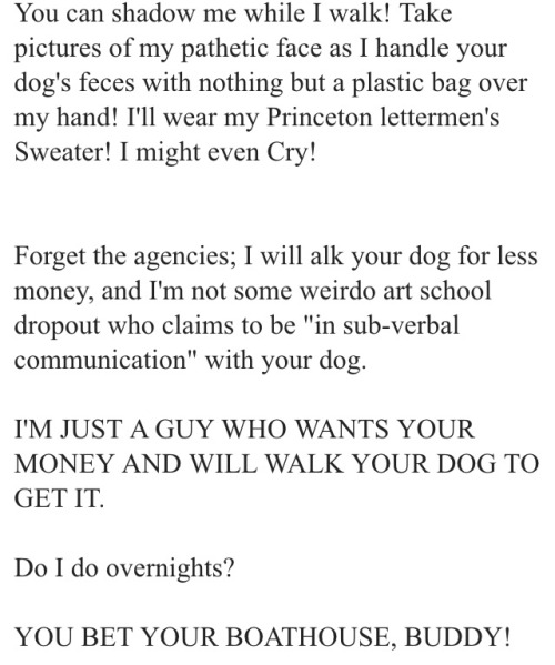 Porn Pics grinandclaireit:If I was gonna hire a dog