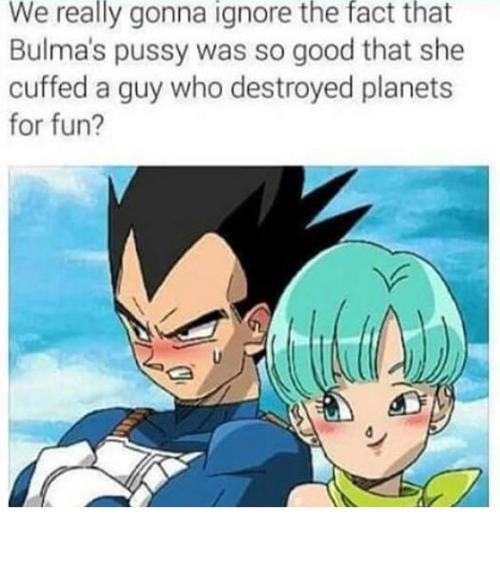 dope-kulture: deehenn: bestblackgirlsxxx: Lol she got that good good Lol Bulma got that platinum poo