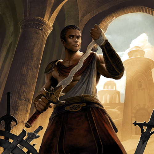 menofcolorinfantasyart: Redguard card art from Elder Scrolls Legends (artists unknown)• Gardene