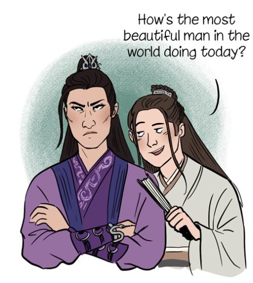 Something silly that I drew after someone suggested it in the sangcheng server. Its old by now and o