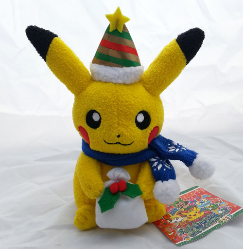 banettestoybox: Christmas Pikachu Japanese Plush