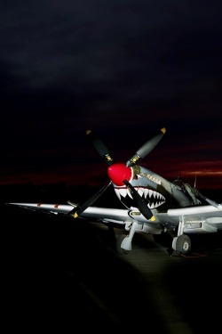 utwo:   Light-painted Spitfire© i-lenticularis