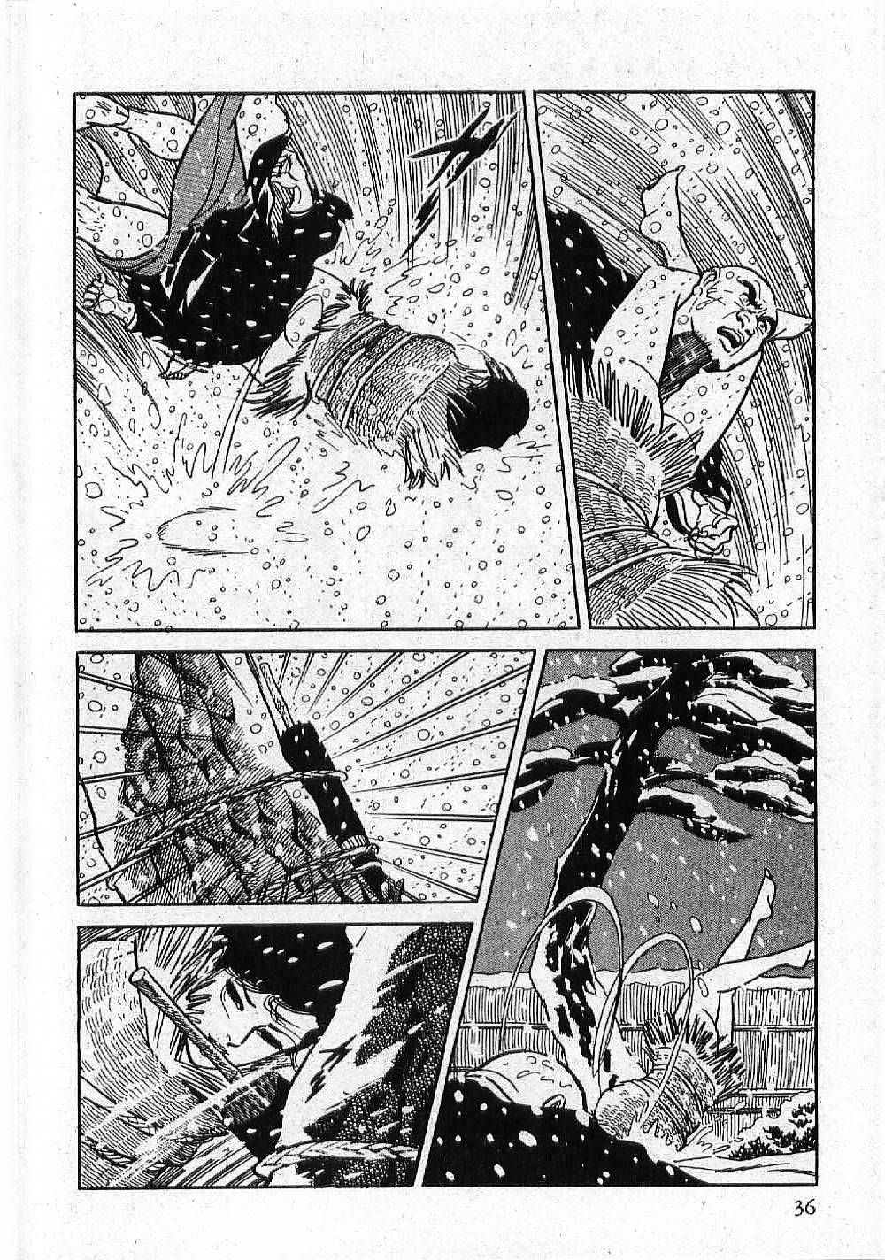 vintagemanga:  Art by KAMIMURA Kazuo (上村一夫) and story by KOIKE Kazuo (小池一夫