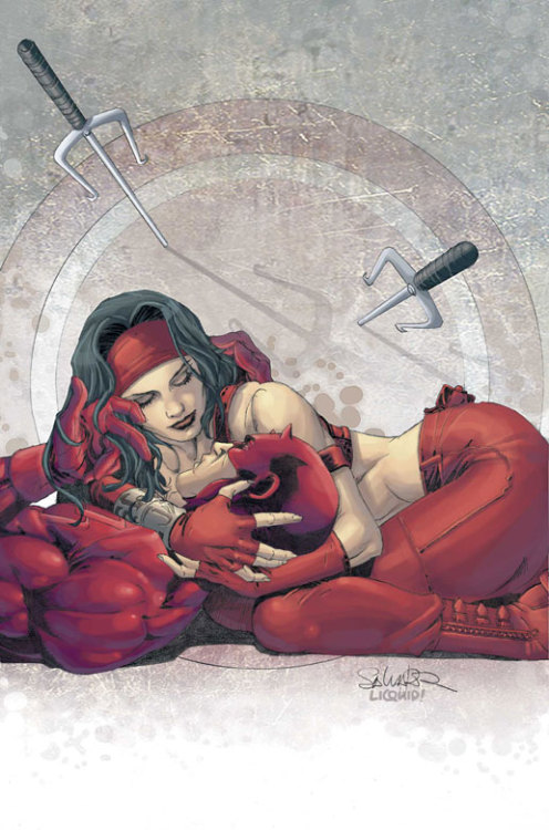 xombiedirge:  Ultimate Daredevil and Elektra by Salvador Larroca