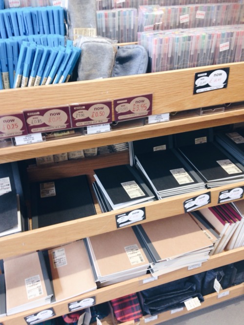 studylove: Muji in High Street Kensington ie my second home.