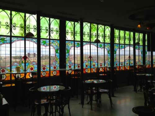 Casa Lis’ art nouveau cafe,Salamanca,Spain.Built 1906 by Architect Joaquín de Vargas y Aguirre