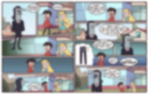 Made a comic about Toffee but it doesn’t really work for me.After all these years it’s getting harder and harder to come up with ideas for Star vs, for lack of new materials.The stories of my countless unfinished Star Vs AUs are still there but they