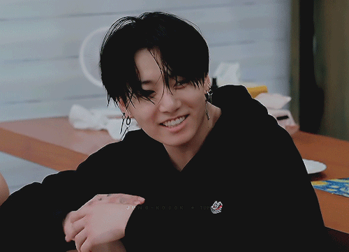 Barefaced Jungkook With Slightly Wet Hair