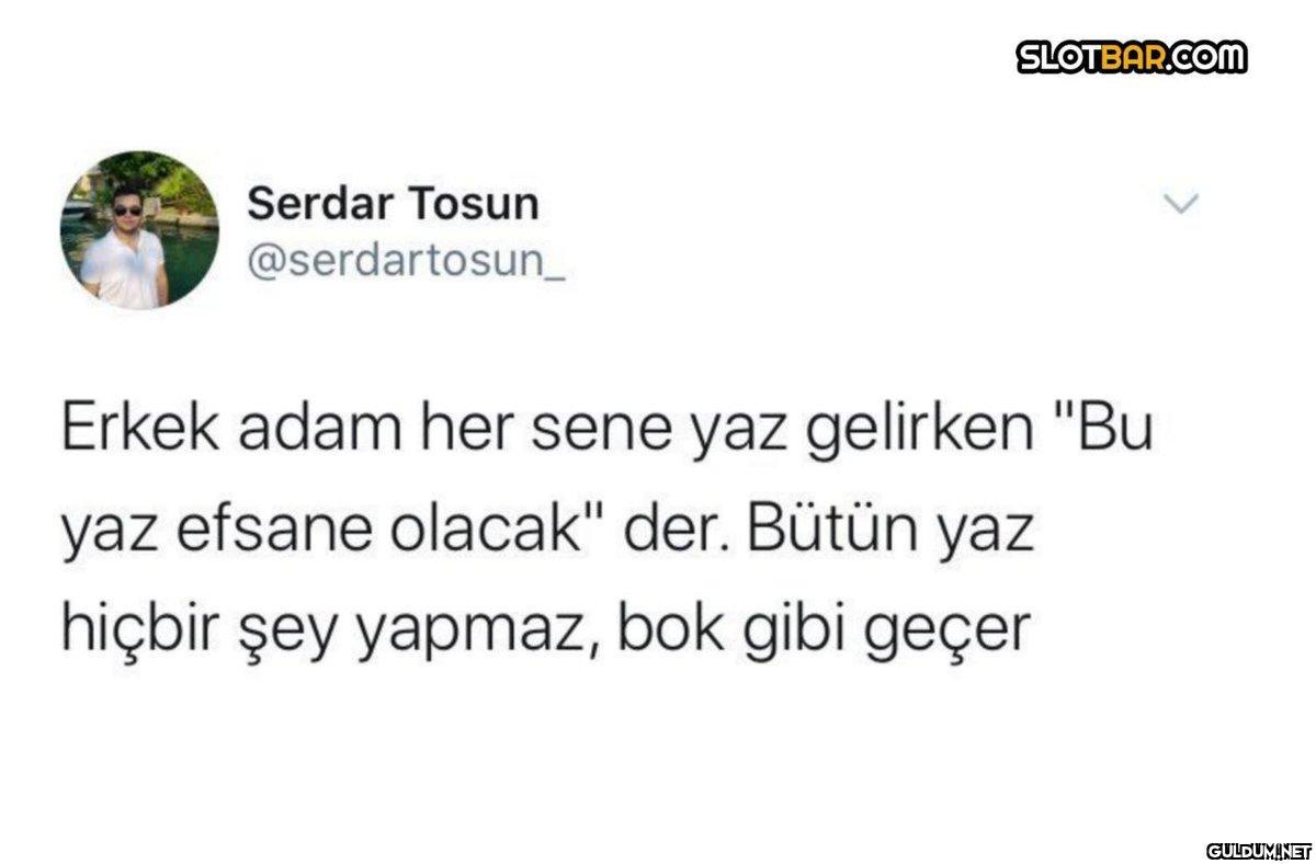 Serdar Tosun...