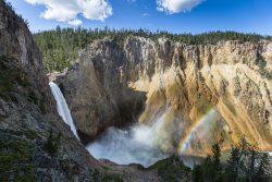 americasgreatoutdoors:  Uncle Tom’s Trail in Yellowstone National Park: a great place to catch your breath.Photo: National Park Service 