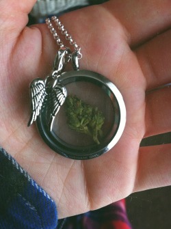 thepissedoffredhead:  locket full of weed