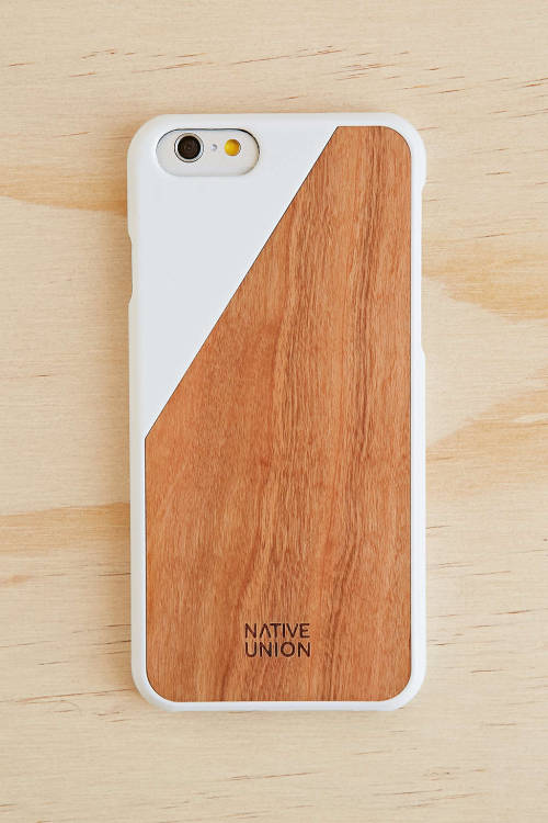 unstablefragments:Native Union Clic Wooden iPhone 6 CaseBuy it @ urbanoutfitters | Hypebeast