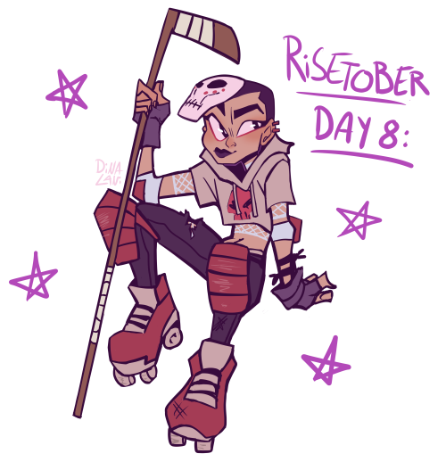 dina-lani:  Forgot to post all my other Risetober illustrations here because Tumblr