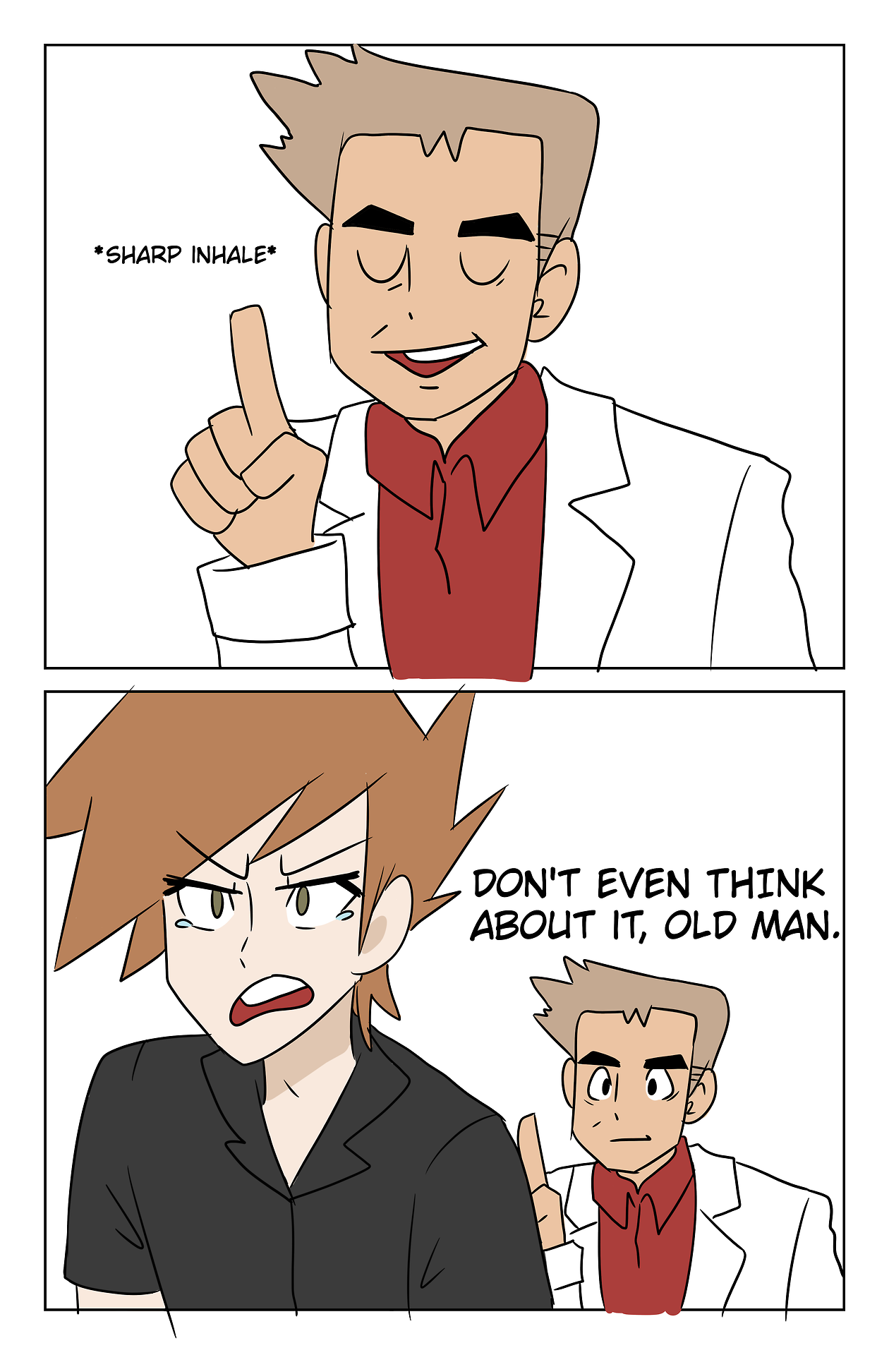 justredandgreen: alolanhoneymoon:  Professor Oak, there’s a time and a place for