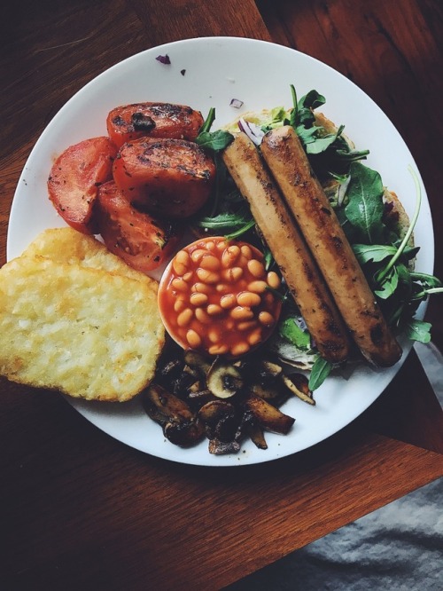 just thinking about my epically epic vegan big breaky from this morning Loaded with hash browns, veg