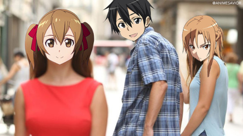 animesavior: “Nothing is certain in life but death, taxes, and Kirito cheating on Asuna.&rdqu