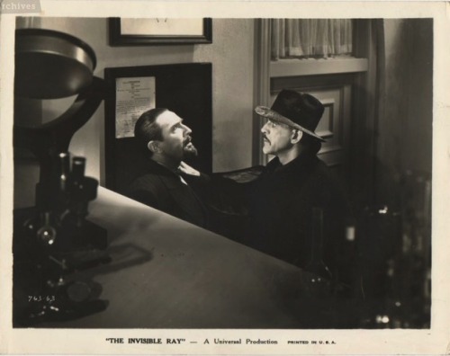 abigaillarson:  Bela Lugosi goatee appreciation post. Stills from “The Invisible Ray” 1936 