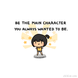 chibird:  You are in control of your own character development. 