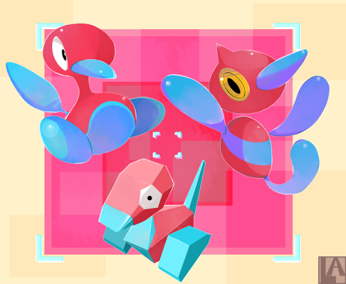 hadn’t uploaded this piece here from last year;; it’s the porygon line!