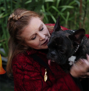 hrhgilliana:Carrie &amp; Gary Fisher - - ‘Beastly’, by Caitlin Cronenberg &