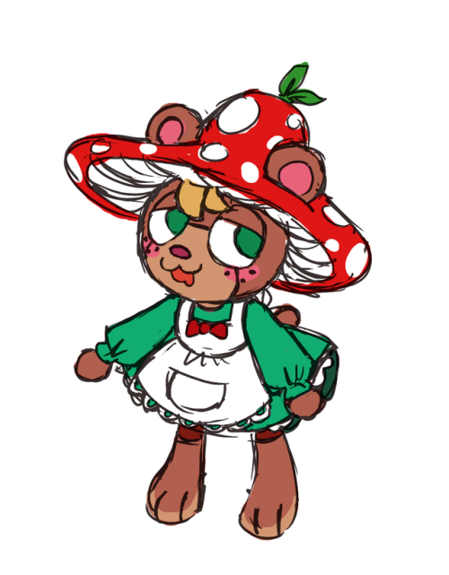 impoart:character design art trade with @r00♥